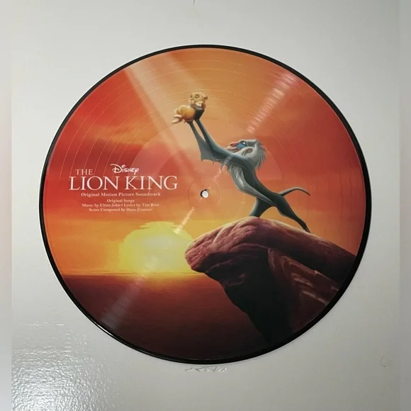 SALE! Lion King Vinyl Record - Picture 4 of 6